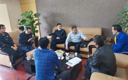 市區應急局領導到公司進行安全生產標準化達標工作完成情況抽查簡報